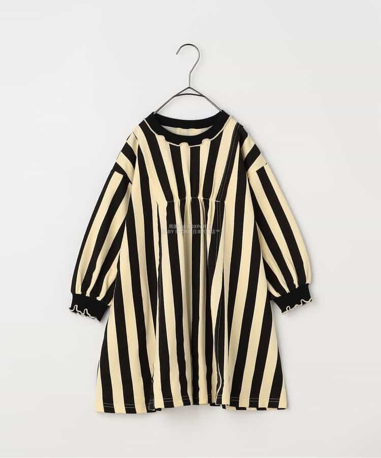 日本童裝 p.premier 喇叭形剪裁連身裙 80-140cm 女童款 秋季 DRESSES