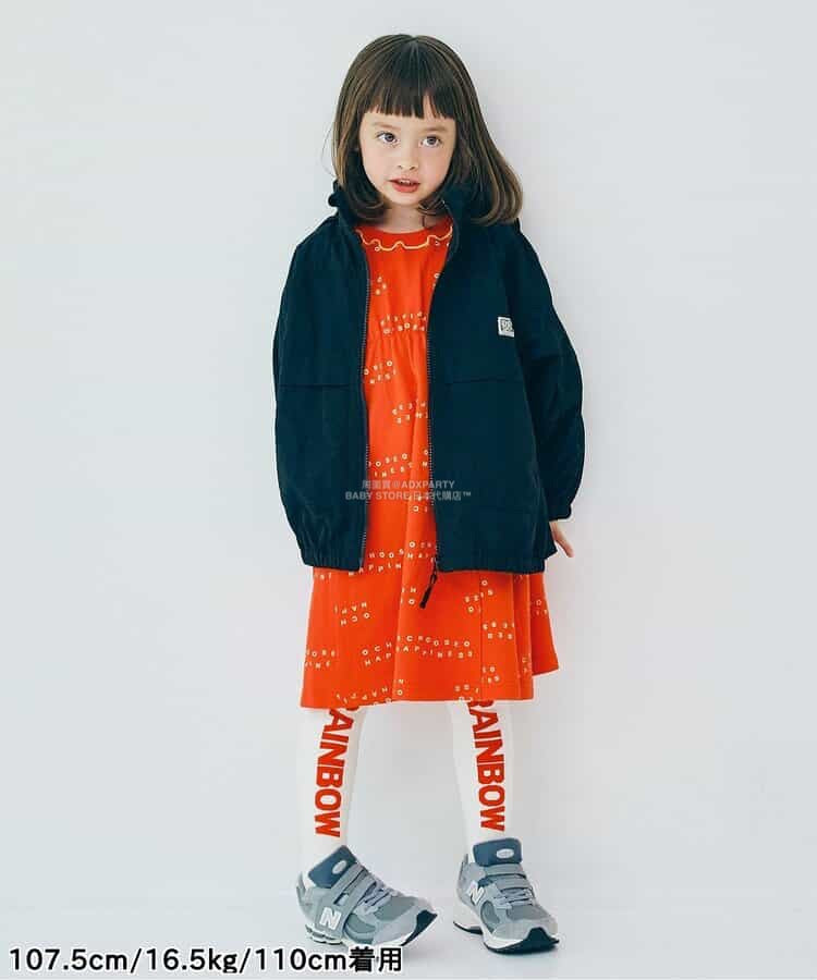 日本童裝 p.premier 喇叭形剪裁連身裙 80-140cm 女童款 秋季 DRESSES