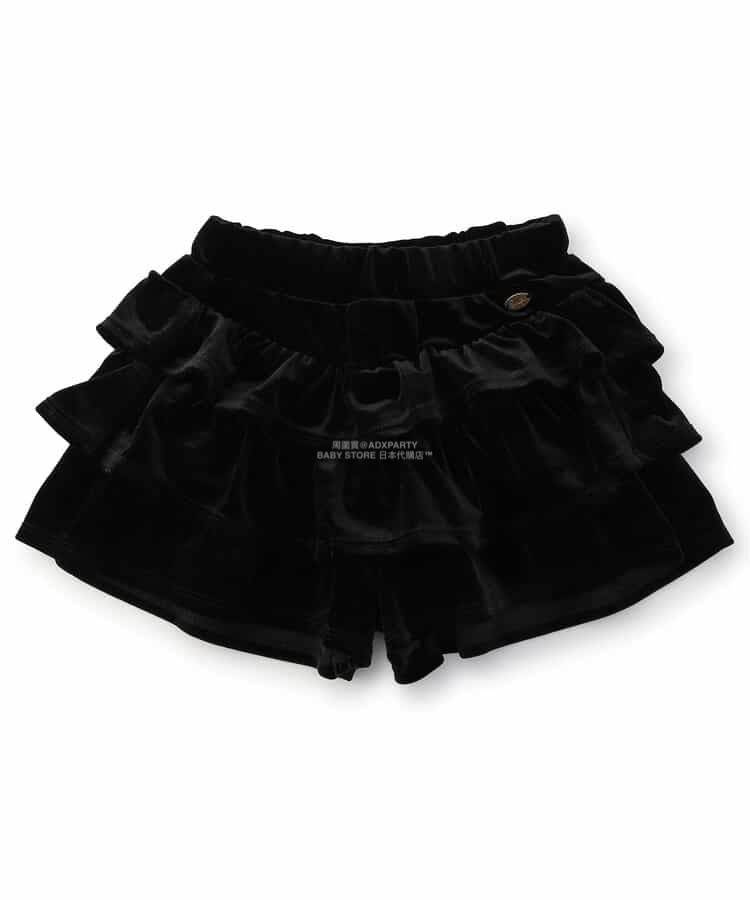 日本童裝 SERAPH 天鵝絨層疊裙褲 80-140cm 女童款 秋季 PANTS