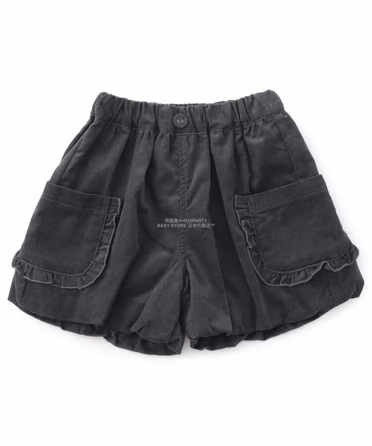 日本童裝 SERAPH 荷葉邊口袋燈籠短褲 80-140cm 女童款 秋季 PANTS