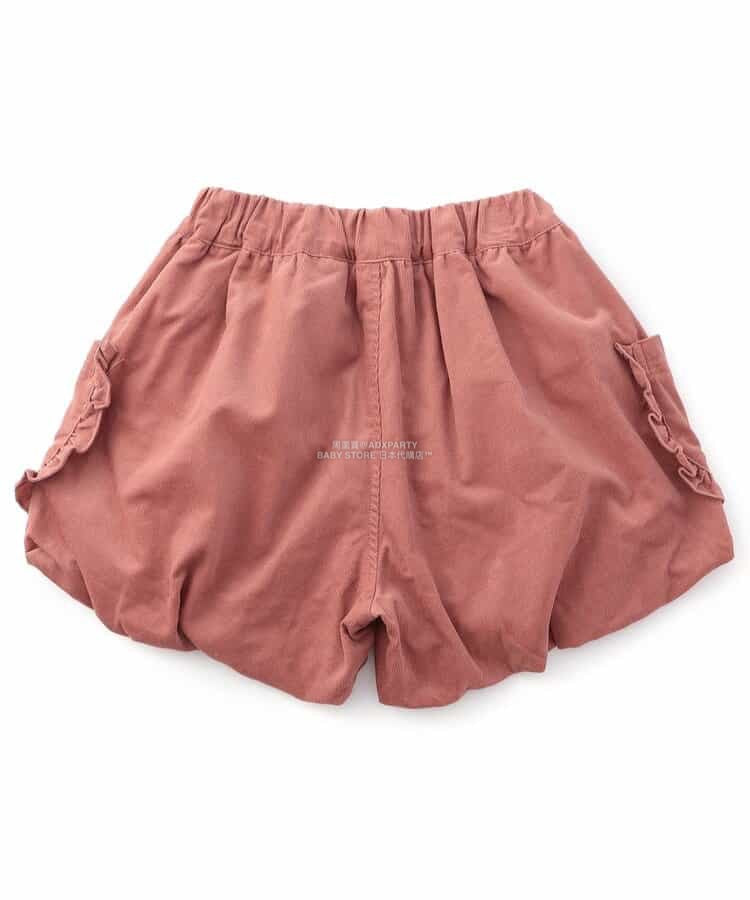 日本童裝 SERAPH 荷葉邊口袋燈籠短褲 80-140cm 女童款 秋季 PANTS