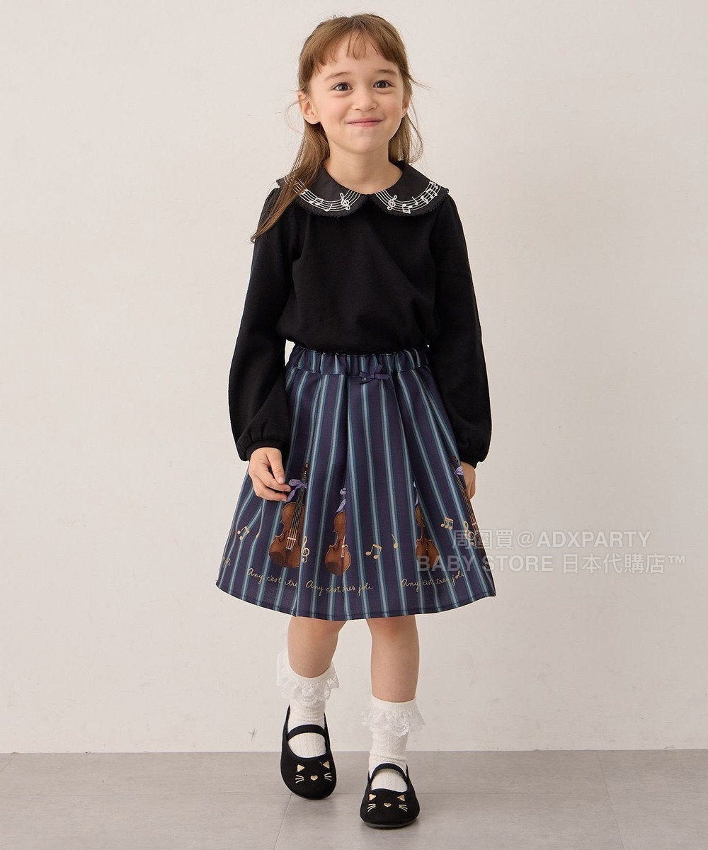 日本童裝 aF#a325 可愛印花短裙 110-160cm 女童款 秋季 SKIRTS