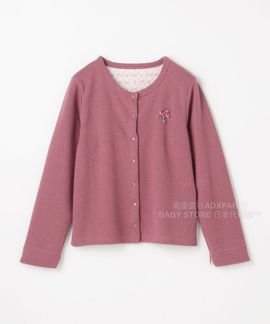 日本童裝 aF#a325 超靚內襯簡約外套 100-160cm 女童款 秋季 OUTERWEAR