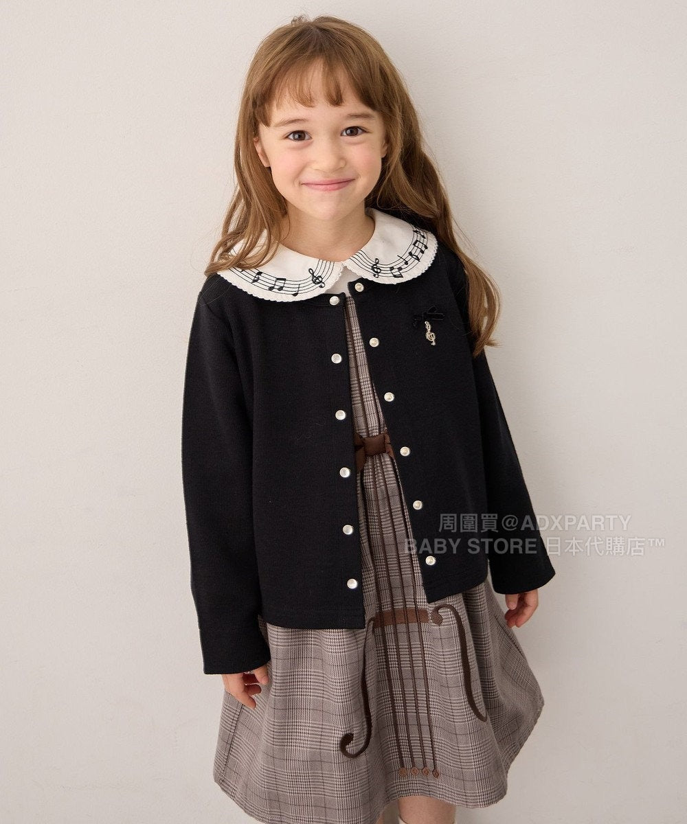 日本童裝 aF#a325 超靚內襯簡約外套 100-160cm 女童款 秋季 OUTERWEAR