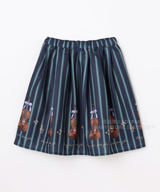 日本童裝 aF#a325 可愛印花短裙 110-160cm 女童款 秋季 SKIRTS