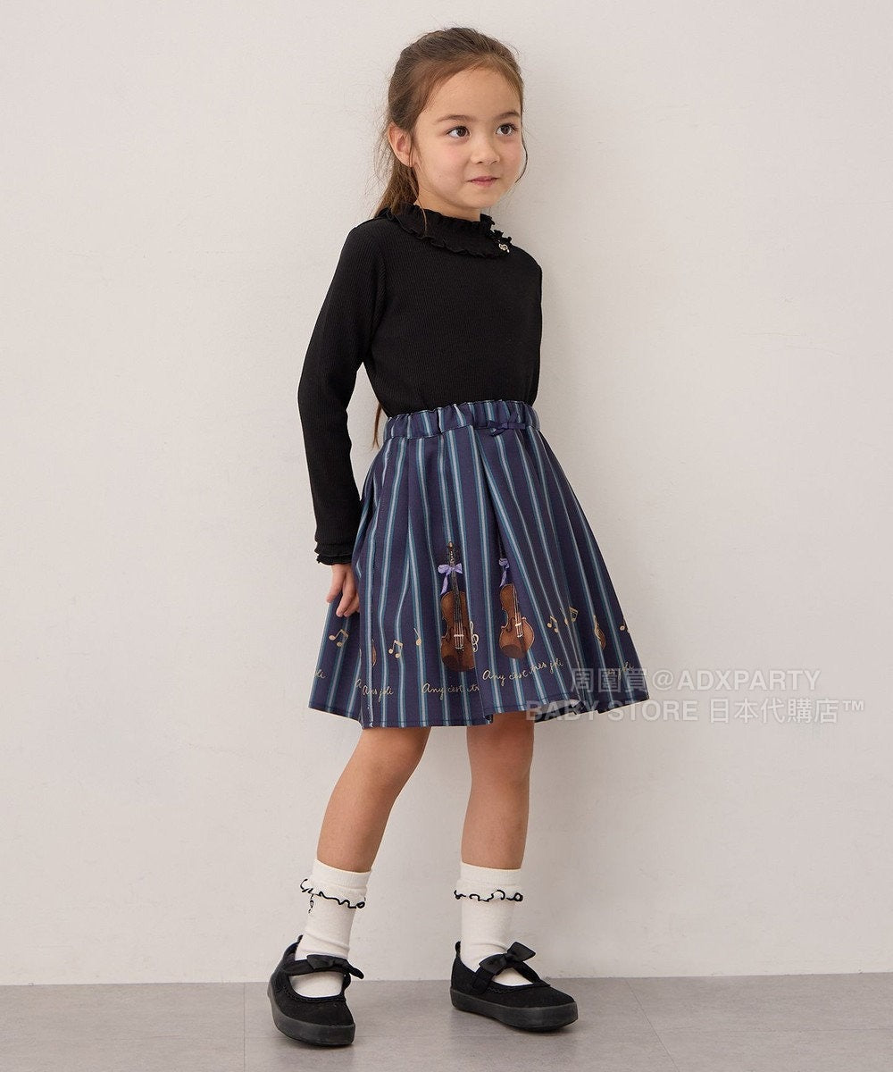日本童裝 aF#a325 可愛印花短裙 110-160cm 女童款 秋季 SKIRTS