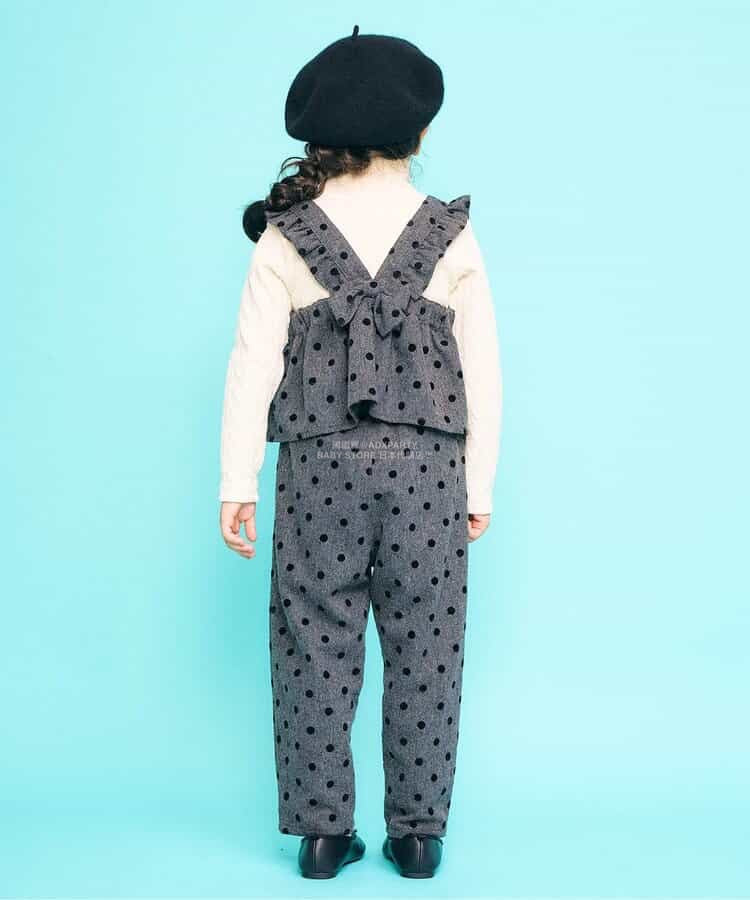 日本童裝 SERAPH麻花提花高領上衣 80-140cm 女童款 秋季 TOPS