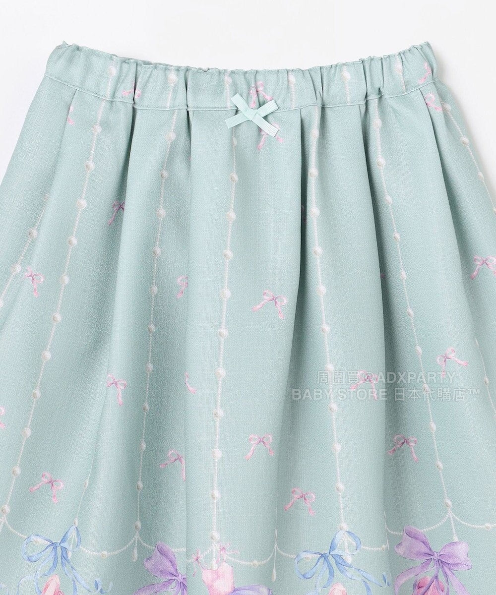 日本童裝 aF#a325 可愛印花短裙 110-160cm 女童款 秋季 SKIRTS
