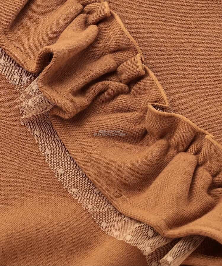 日本童裝 SERAPH 彩色荷葉邊衛衣 80-140cm 女童款 秋季 TOPS