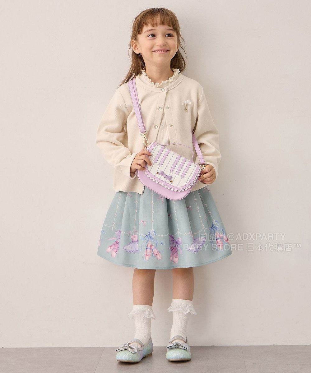 日本童裝 aF#a325 可愛印花短裙 110-160cm 女童款 秋季 SKIRTS
