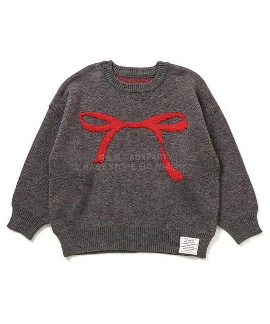 日本童裝 BREEZE 圖案針織衫 80-140cm 女童款 冬季 TOPS