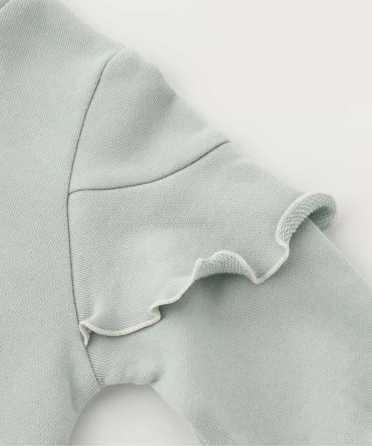 日本童裝 SERAPH 後背荷葉邊衛衣 80-140cm 女童款 秋季 TOPS