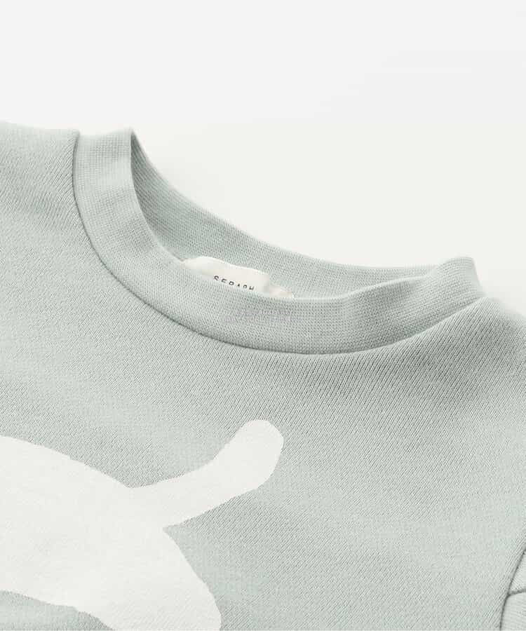 日本童裝 SERAPH 後背荷葉邊衛衣 80-140cm 女童款 秋季 TOPS