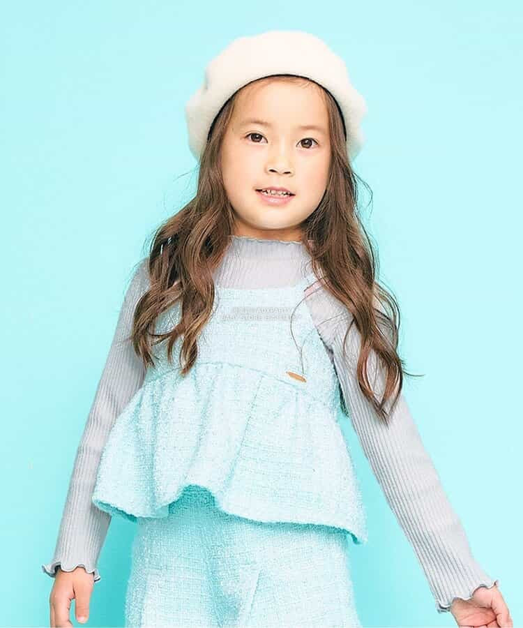 日本童裝 SERAPH 吊帶上衣兩件套裝 80-140cm 女童款 秋季 TOPS