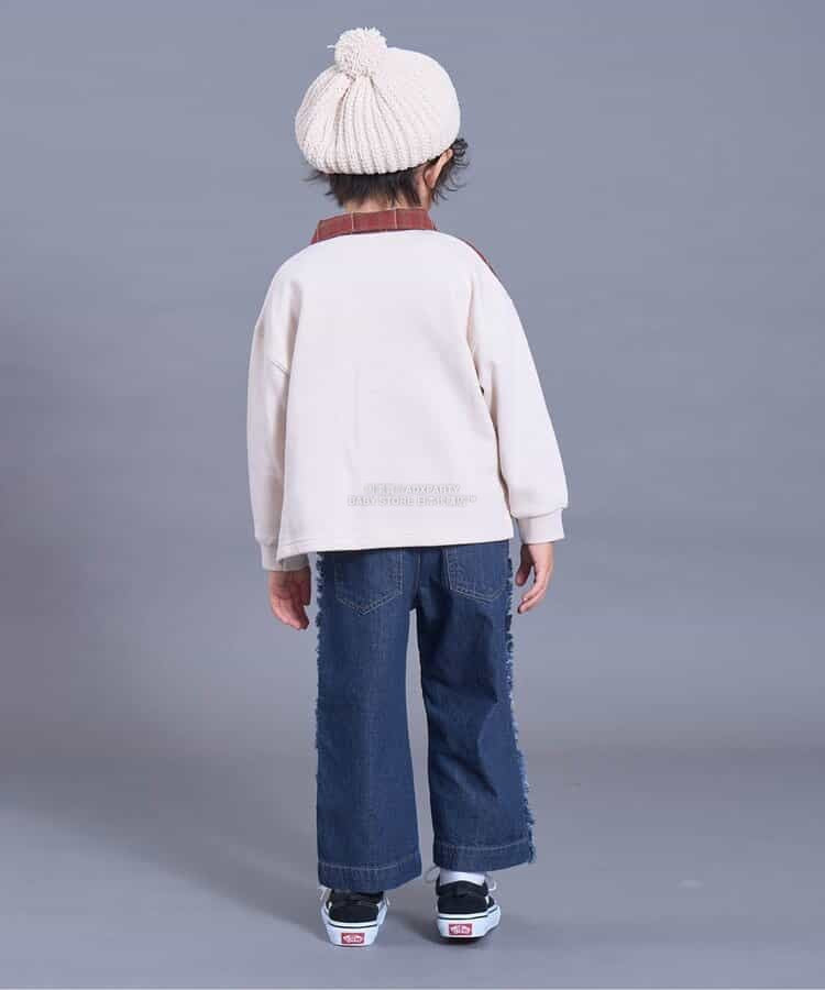 日本童裝 SERAPH 流蘇牛仔褲 80-140cm 男童款/女童款 秋季 PANTS