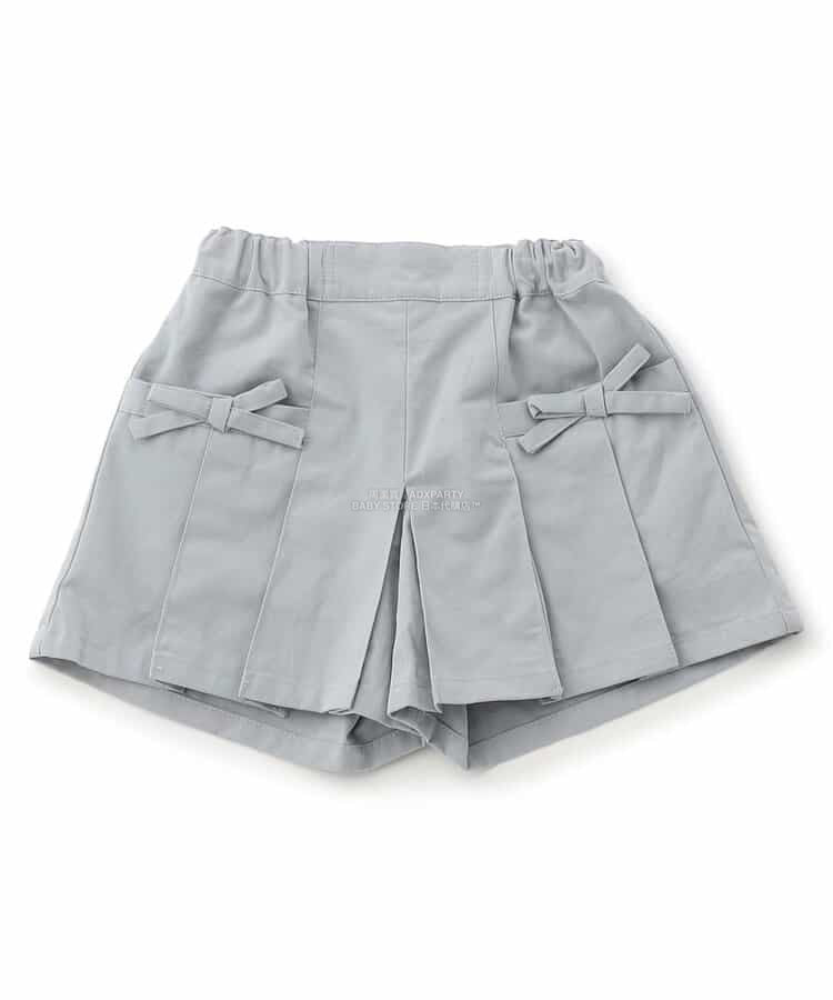 日本童裝 SERAPH 蝴蝶結百摺裙褲 80-140cm 女童款 秋季 PANTS
