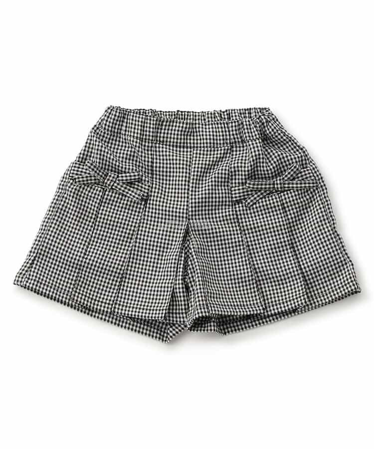 日本童裝 SERAPH 蝴蝶結百摺裙褲 80-140cm 女童款 秋季 PANTS