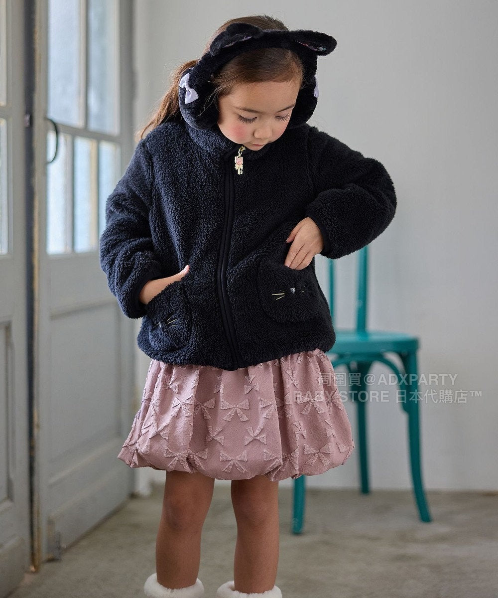 日本童裝 aF#a325 蝴蝶結泡泡短裙 110-160cm 女童款 秋季 SKIRTS
