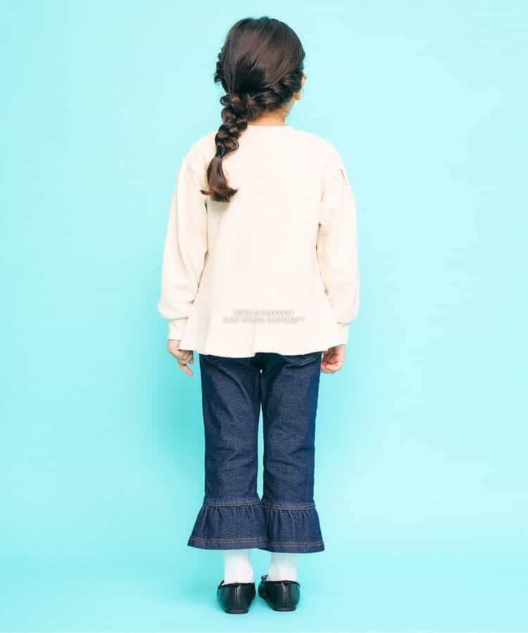 日本童裝 SERAPH 裙邊七分褲 80-140cm 女童款 秋季 PANTS