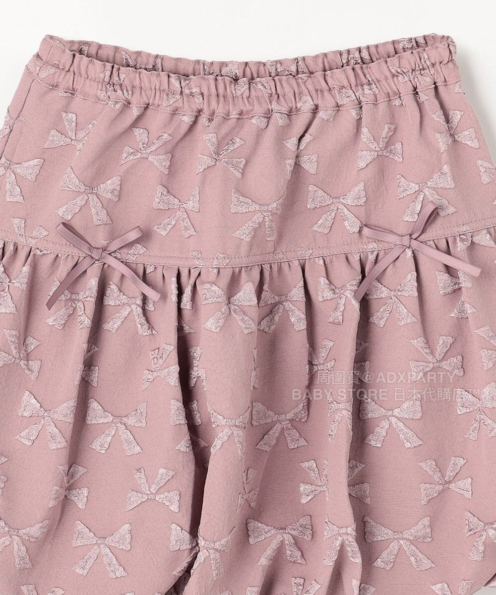 日本童裝 aF#a325 蝴蝶結泡泡短裙 110-160cm 女童款 秋季 SKIRTS