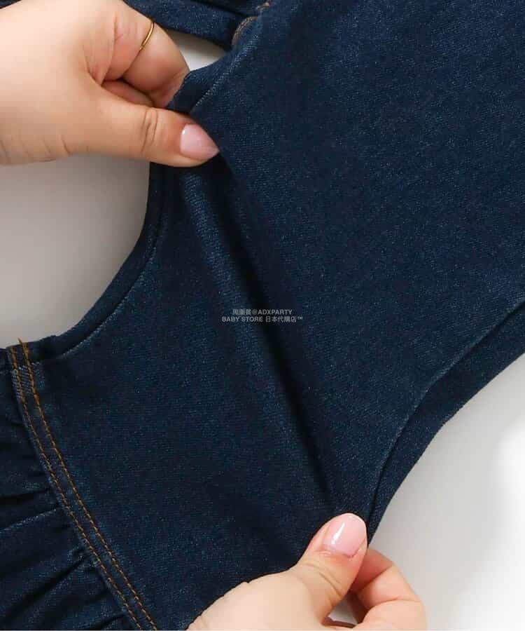 日本童裝 SERAPH 裙邊七分褲 80-140cm 女童款 秋季 PANTS