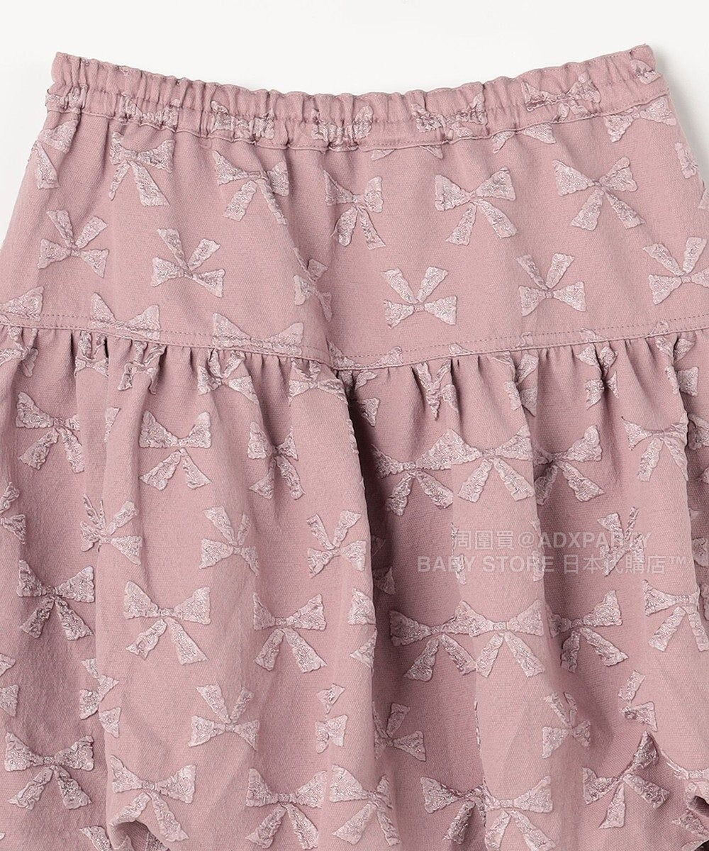 日本童裝 aF#a325 蝴蝶結泡泡短裙 110-160cm 女童款 秋季 SKIRTS