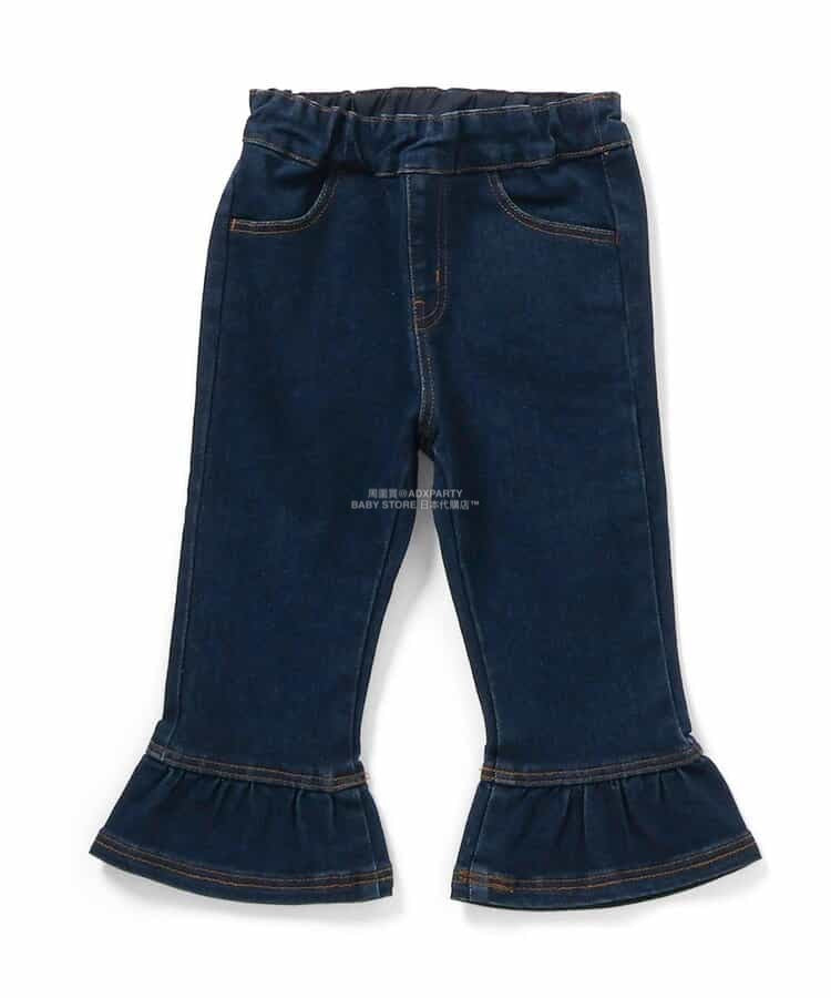 日本童裝 SERAPH 裙邊七分褲 80-140cm 女童款 秋季 PANTS