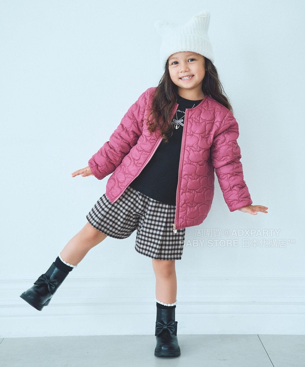 日本童裝 aF#a325 格仔短褲 110-160cm 女童款 秋季 PANTS