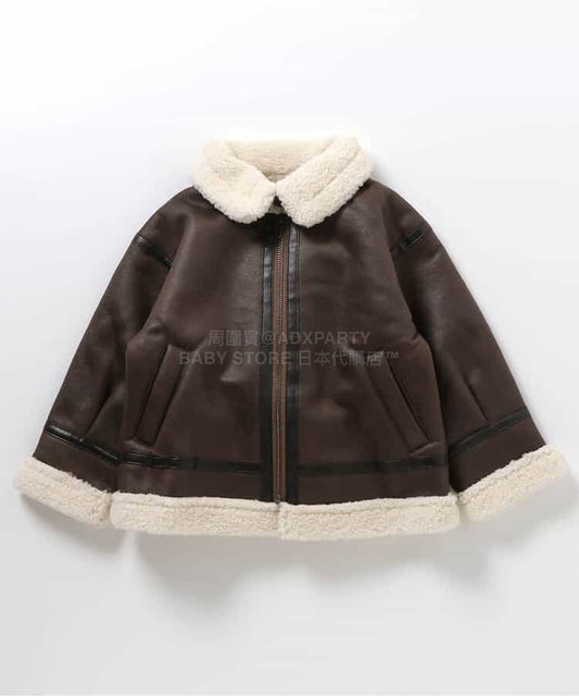 日本童裝 BREEZE 騎手型格外套 90-140cm 女童款 冬季 (適合初秋、香港平均溫度、寒冷天氣)OUTERWEAR