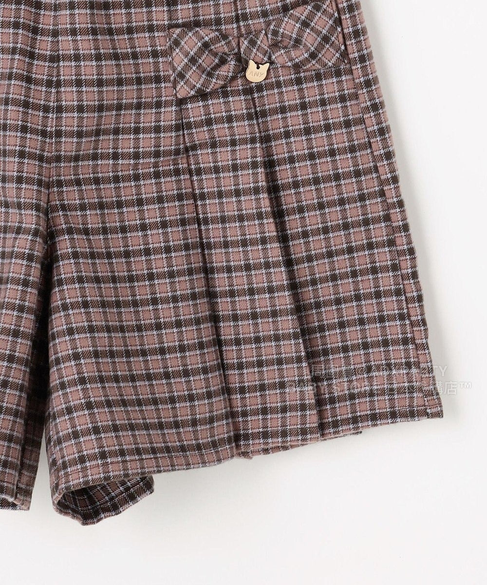 日本童裝 aF#a325 格仔短褲 110-160cm 女童款 秋季 PANTS