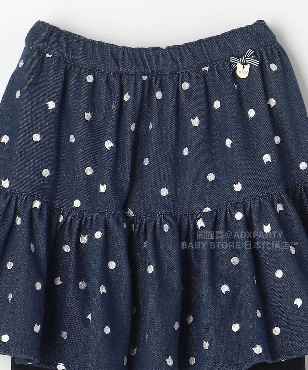 日本童裝 aF#a325 假兩件裙連打底褲 90-140cm 女童款 秋季 SKIRTS PANTS