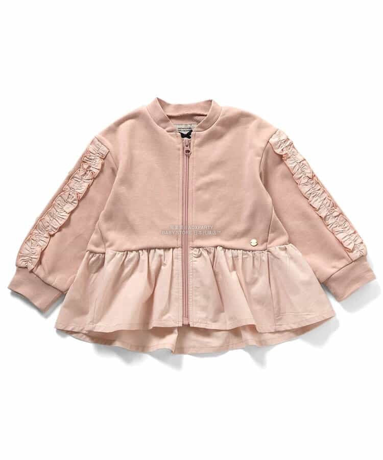 日本童裝 SERAPH 荷葉邊袖子外套 80-140cm 女童款 秋季 OUTERWEAR