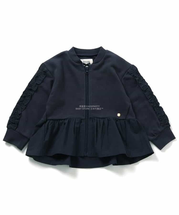 日本童裝 SERAPH 荷葉邊袖子外套 80-140cm 女童款 秋季 OUTERWEAR