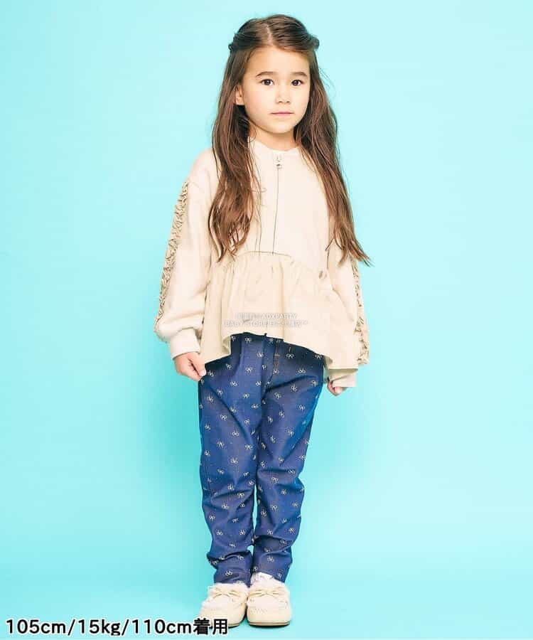 日本童裝 SERAPH 荷葉邊袖子外套 80-140cm 女童款 秋季 OUTERWEAR
