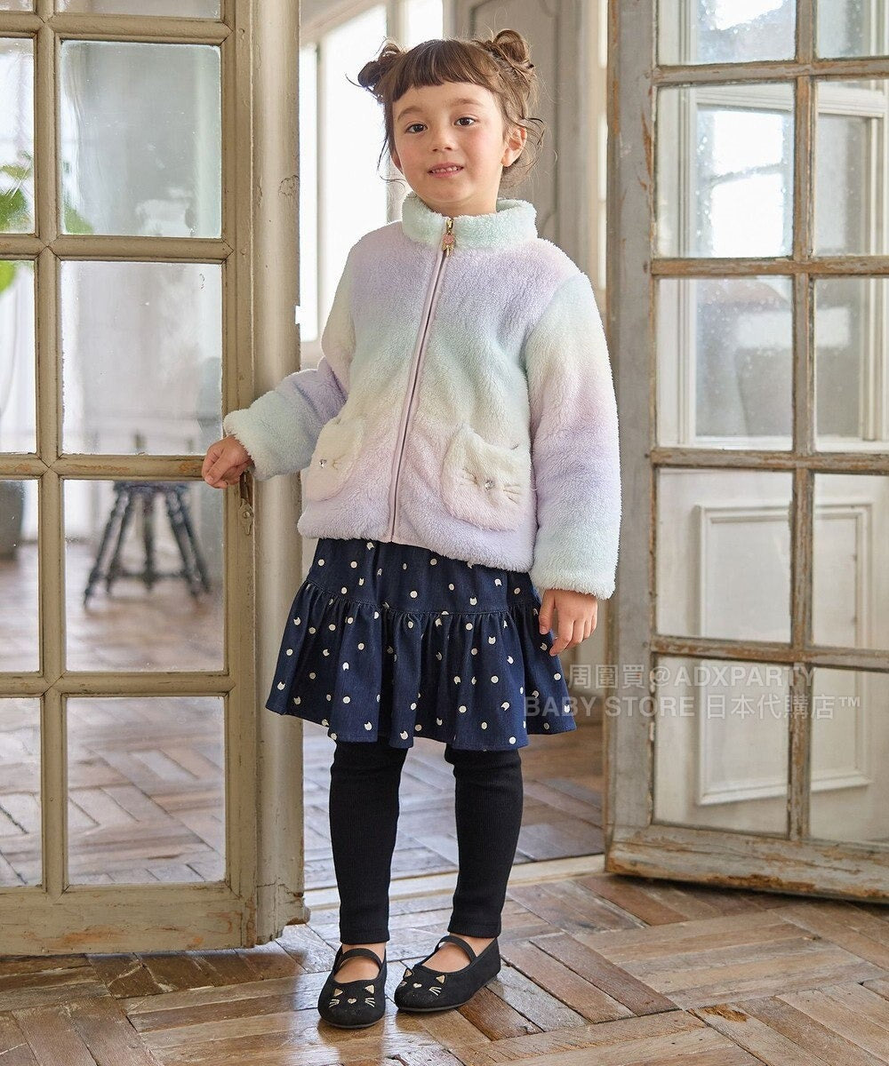 日本童裝 aF#a325 假兩件裙連打底褲 90-140cm 女童款 秋季 SKIRTS PANTS