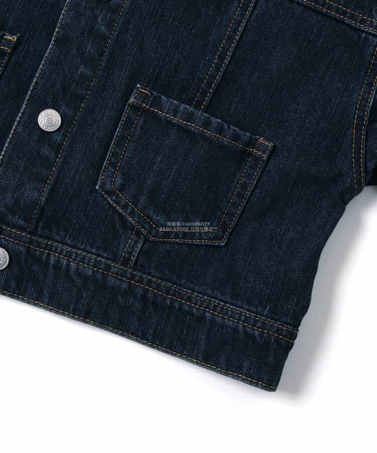 日本童裝 SERAPH 牛仔外套 80-140cm 女童款 秋季 OUTERWEAR