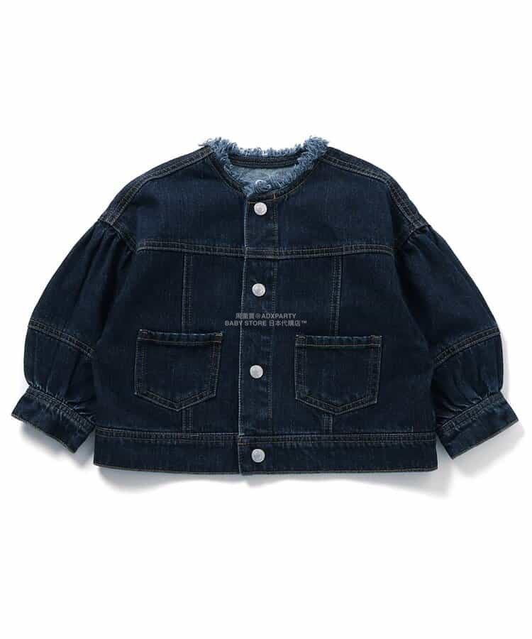 日本童裝 SERAPH 牛仔外套 80-140cm 女童款 秋季 OUTERWEAR