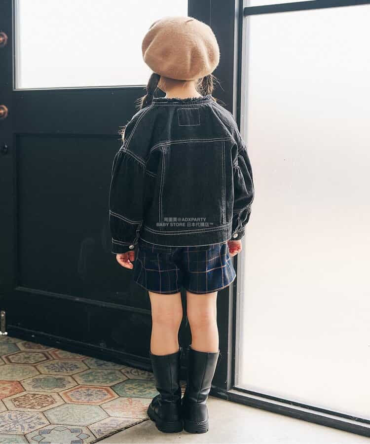 日本童裝 SERAPH 牛仔外套 80-140cm 女童款 秋季 OUTERWEAR