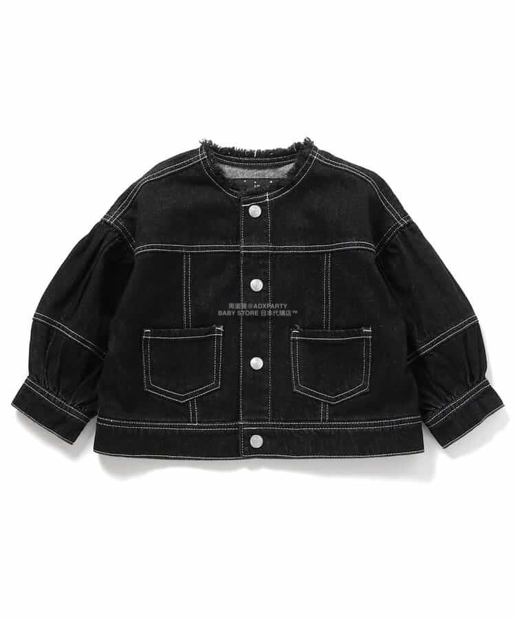 日本童裝 SERAPH 牛仔外套 80-140cm 女童款 秋季 OUTERWEAR