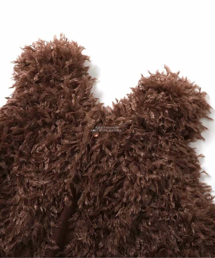 日本童裝 SERAPH 毛毛背心外套 90-150cm 女童款 秋季 OUTERWEAR
