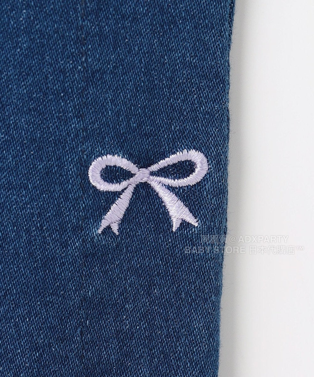 日本童裝 aF#a325 蝴蝶結休閒長褲 100-160cm 女童款 秋季 PANTS