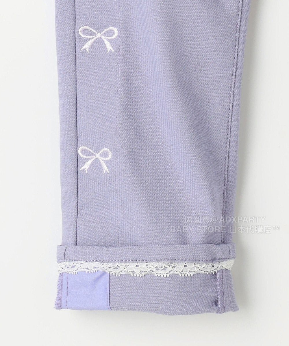日本童裝 aF#a325 蝴蝶結休閒長褲 100-160cm 女童款 秋季 PANTS
