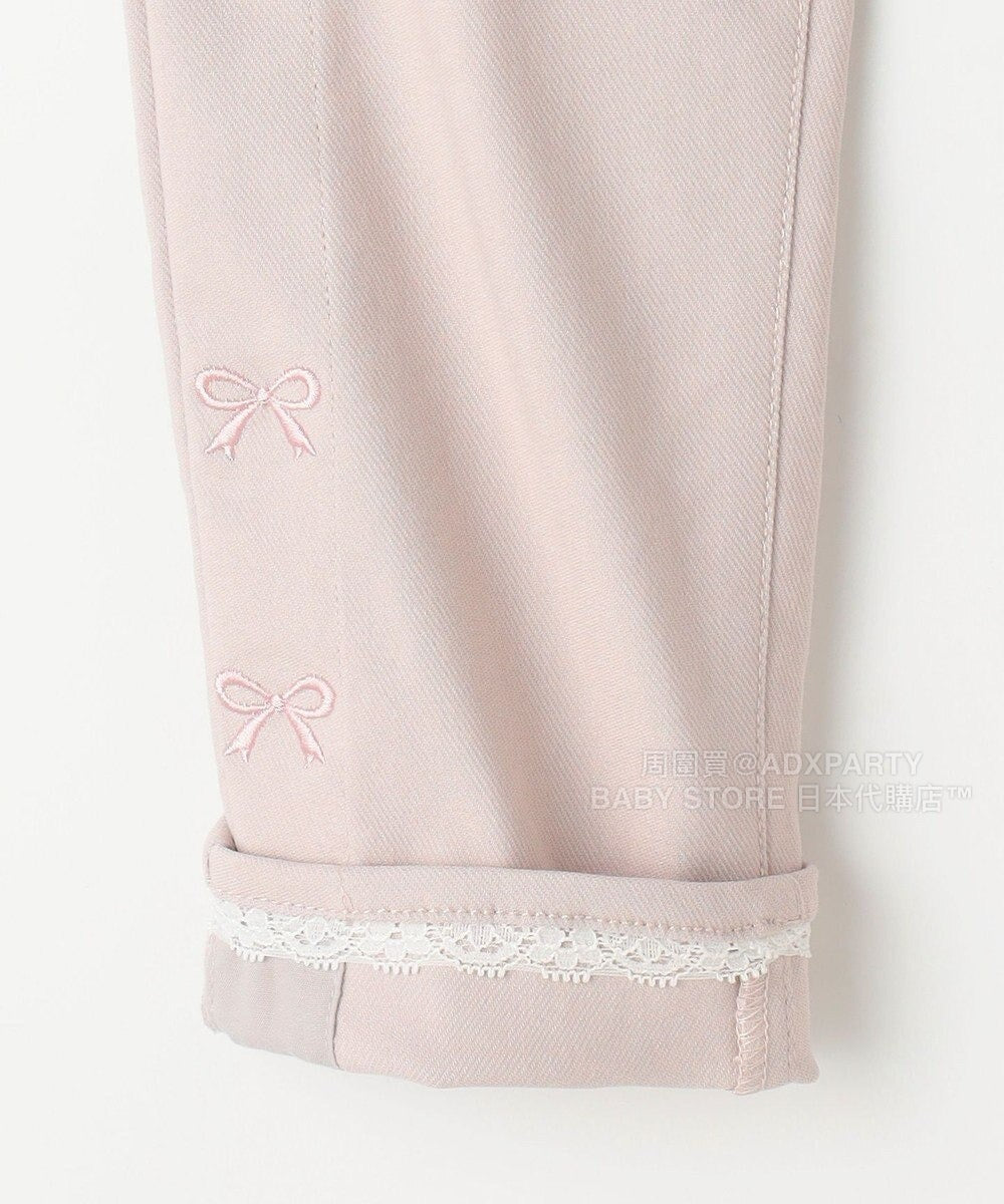 日本童裝 aF#a325 蝴蝶結休閒長褲 100-160cm 女童款 秋季 PANTS