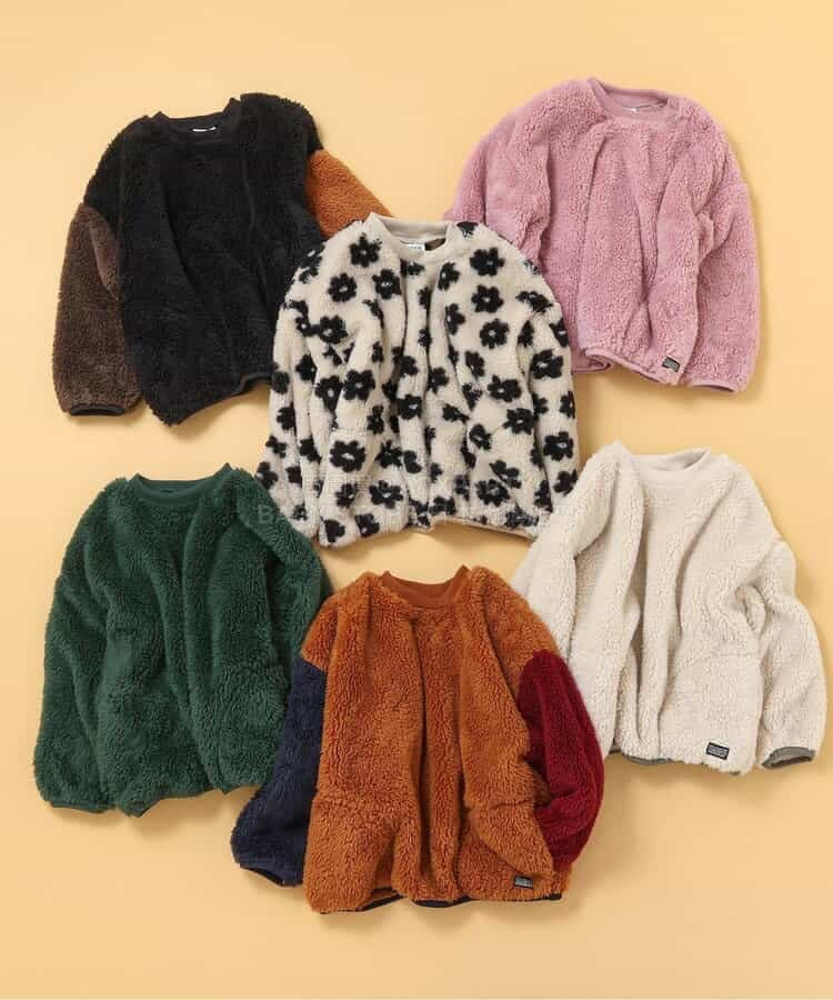 日本童裝 BREEZE 毛毛衛衣 80-150cm 男童款/女童款 冬季 TOPS