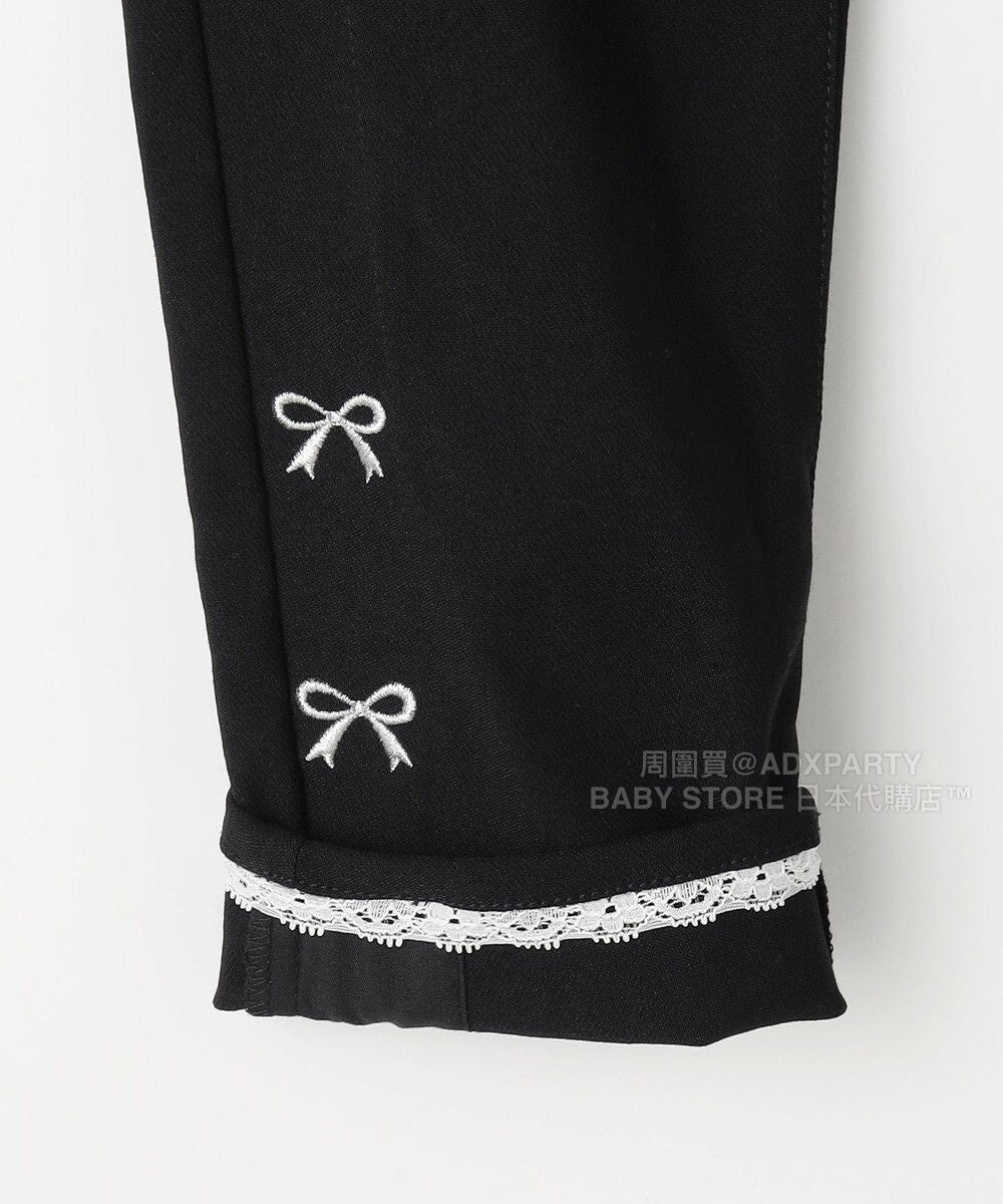 日本童裝 aF#a325 蝴蝶結休閒長褲 100-160cm 女童款 秋季 PANTS