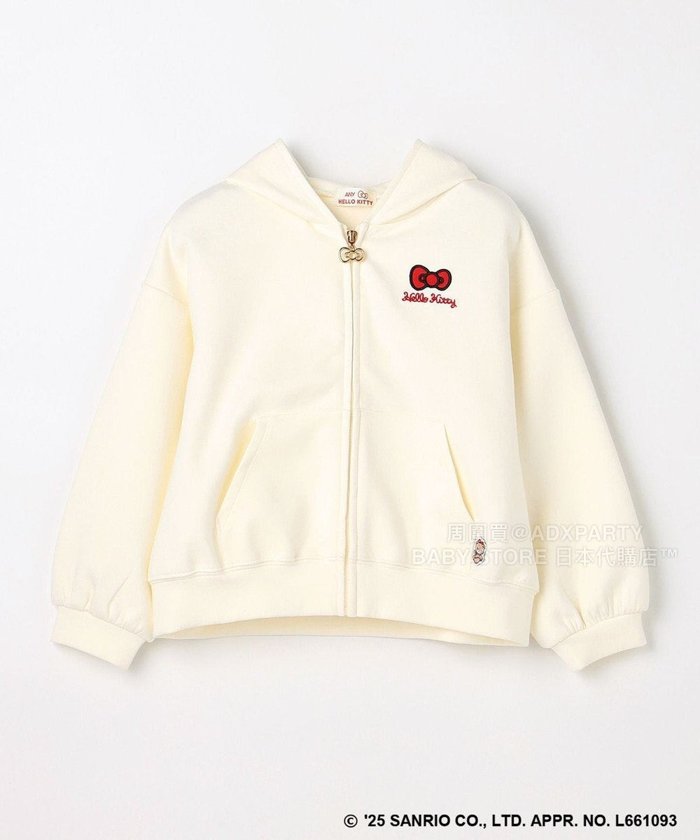日本童裝 aF#a325 x sanrio Hello Kitty 衛衣外套 110-150cm 女童款 秋季 OUTERWEAR