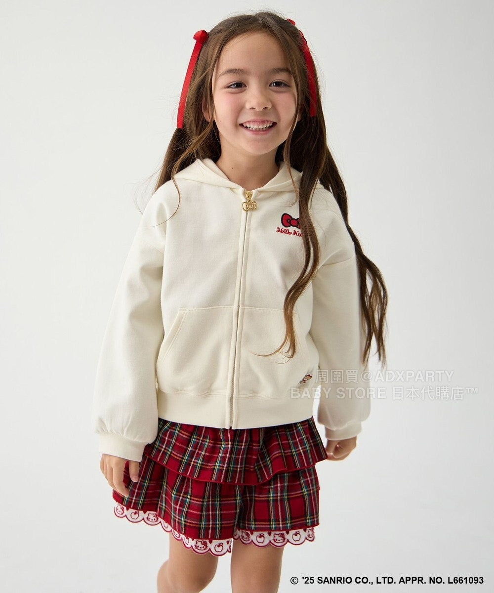 日本童裝 aF#a325 x sanrio Hello Kitty 衛衣外套 110-150cm 女童款 秋季 OUTERWEAR
