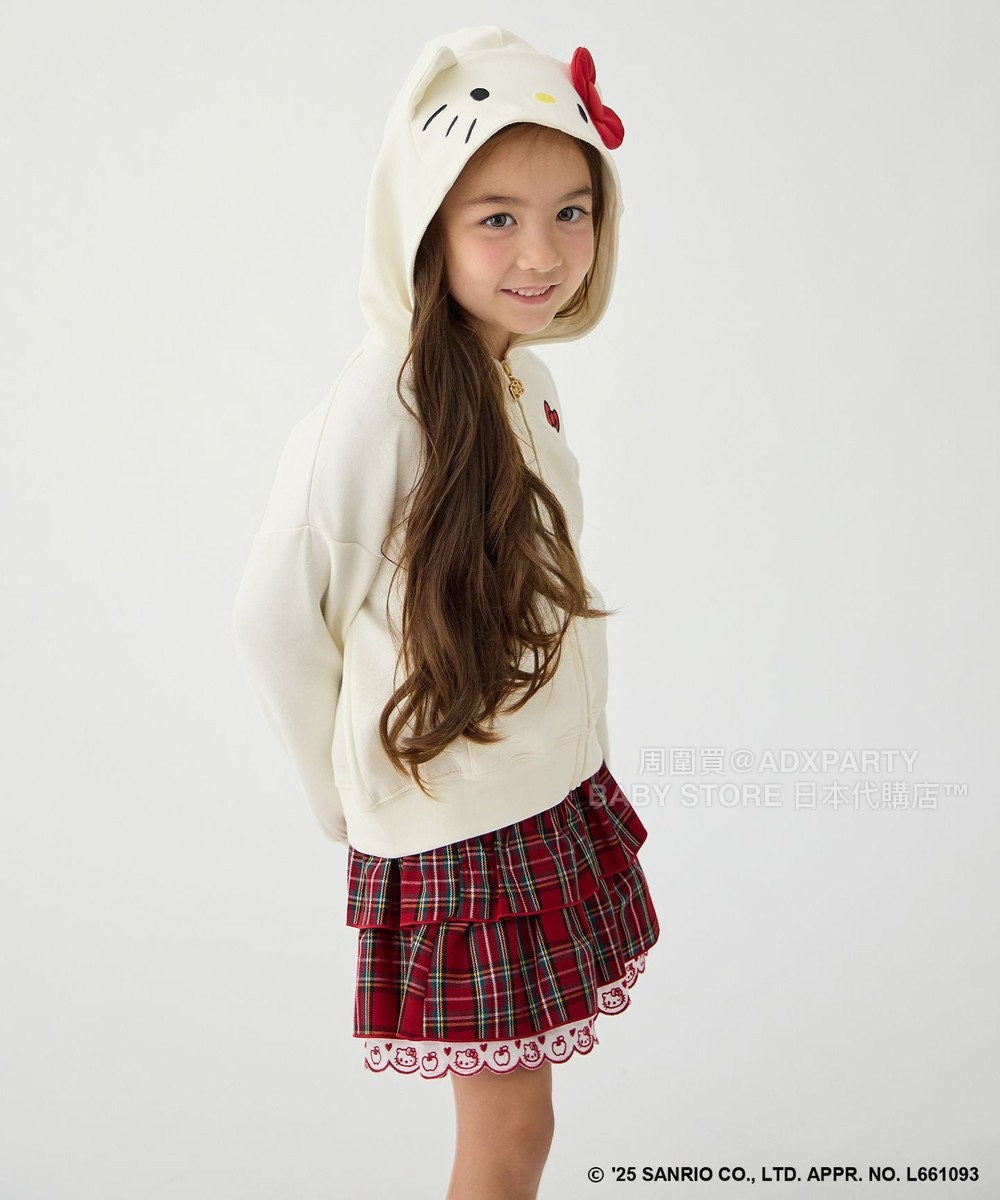 日本童裝 aF#a325 x sanrio Hello Kitty 衛衣外套 110-150cm 女童款 秋季 OUTERWEAR