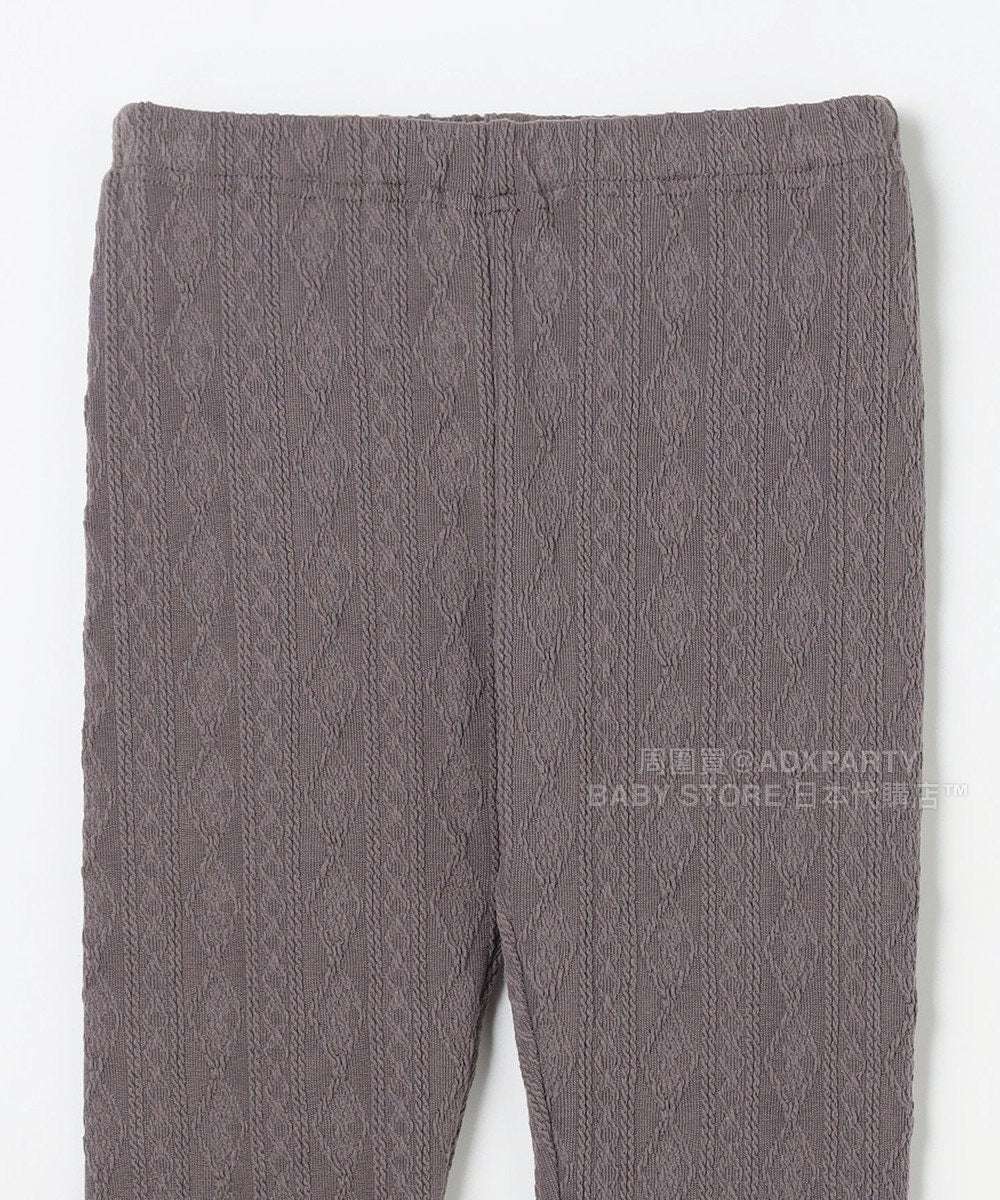 日本童裝 aF#a325 提花緊身褲 90-150cm 女童款 秋季 PANTS