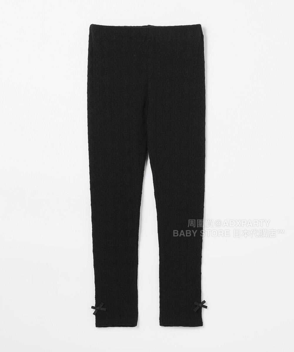 日本童裝 aF#a325 提花緊身褲 90-150cm 女童款 秋季 PANTS